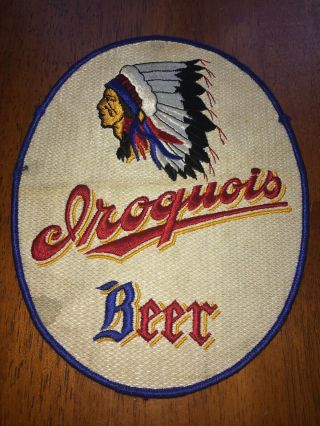 Iroquois Beer Buffalo Ny Large Patch