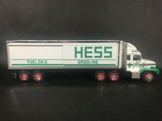 1987 Hess Toy Truck Bank With Lights And Box