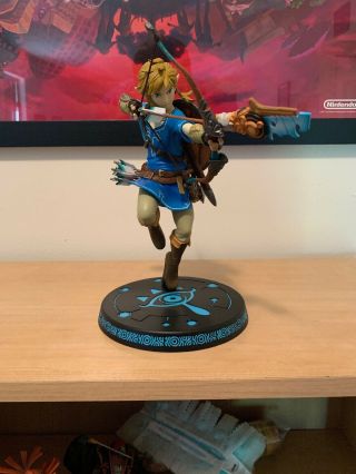 The Legend Of Zelda Breath Of The Wild: Link Figure By First4figures Z70