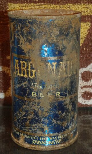 Rough But Tough 1950s Argonaut Flat Top Beer Can Arizona Brewing Phoenix