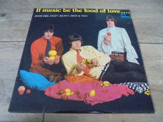 Dave Dee,  Dozy,  Beaky,  Mick & Tich - If Music Be The Food Of Love 1966 Uk Lp