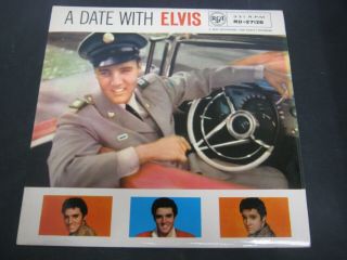 Vinyl Record Album Elvis Presley A Date With Elvis (165) 1