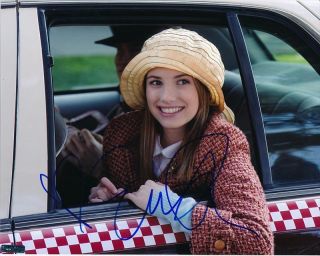 Emma Roberts - Color Glossy Photograph Signed In Person By Her From Nancy Drew