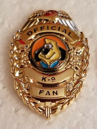 Underdog Official K - 9 Fan Badge Lapel Pin
