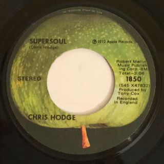 Error Upside Down Apple Label / Chris Hodge Supersoul 45 / Ringo Starr /