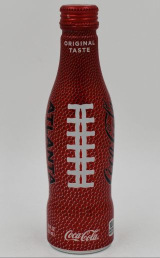 Full 2019 Atlanta Football Aluminum Coca Cola Bottle Coke Bowl LIII FULL 3