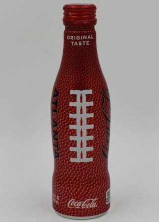 Full 2019 Atlanta Football Aluminum Coca Cola Bottle Coke Bowl LIII FULL 5