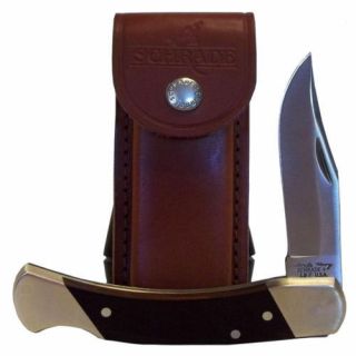 Uncle Henry Bear Paw Lockback Folding Pocket Knife With Sheath Lb7cp