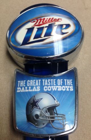 Dallas Cowboys Tap Handle Miller Lite Dallas Cowboys Pull Handle Beer Tap Handle