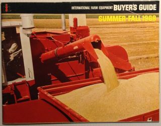 Vintage 1968 Ih International Harvester Farm Equipment Buyer 