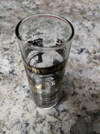 Vintage Death Valley,  California CA Shot Drink Liquor Glass Approx 4” Tall Rare 4