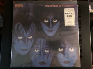 Kiss Creatures Of The Night 1982 Picture Disc Vinyl Lp