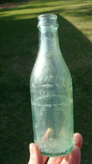 Tampa Florida Straight Sided Coca Cola Bottle 72