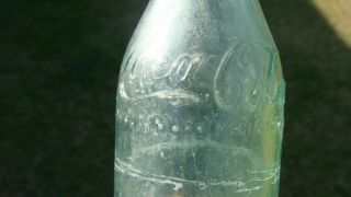 TAMPA FLORIDA STRAIGHT SIDED COCA COLA BOTTLE 72 2