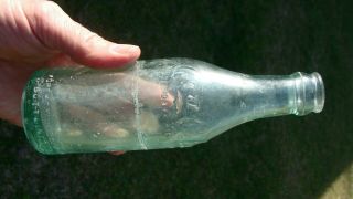 TAMPA FLORIDA STRAIGHT SIDED COCA COLA BOTTLE 72 5