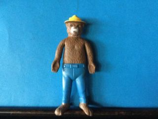 Vintage Smokey Bear Elusive Bendy 1967 U.  S.  Forest And Ag Dept.