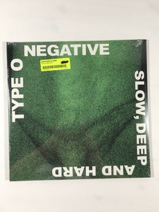 Type O Negative Rsd Vinyl Lp Slow Deep And Hard Oop Record Store Day