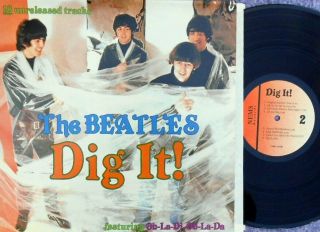 Beatles Rare Us Lp Dig It Nm ’87 Nems Fab1234 Bbc Live Around The Beatles