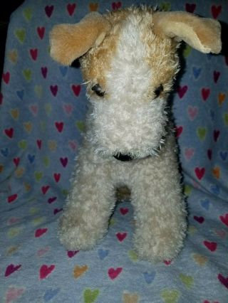 Wire Fox Terrier Plush By Peeper - Pals.  Canine Classics Vintage