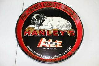 Henley Peerless Ale Bulldog Beer Serving Tray Providence Rhode Island Ri Jame