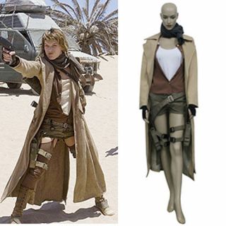 Resident Evil Costumes Extinction Alice Cosplay Costume A012