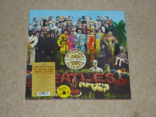 Beatles - Sgt Pepper 50th Anniversary Vinyl Album Lp Record 33rpm