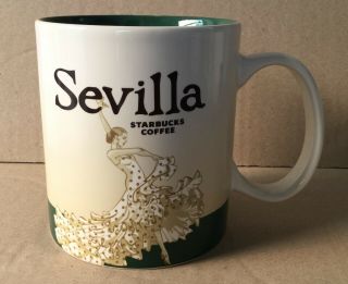 2017 Starbucks Sevilla City Mugs 16 Oz