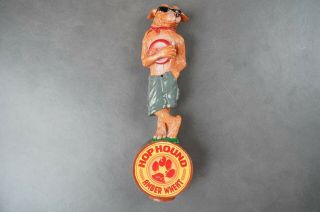 Hop Hound Amber Wheat Beer Tap Handle Michelob Anheuser Busch