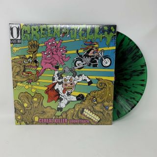 Green Jelly - Cereal Killers Vinyl Record Lp Green & Black Splatter Variant