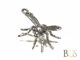 Ladies Sterling Silver Mosquito Necklace Pendant - Take A Look