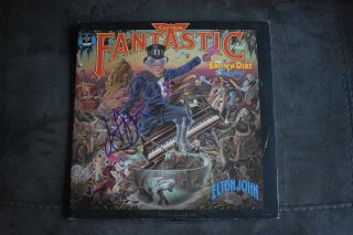 Captain Fantastic Elton John 12 " Vinyl Record Lp Cd Good Bye Yellow Brick Road
