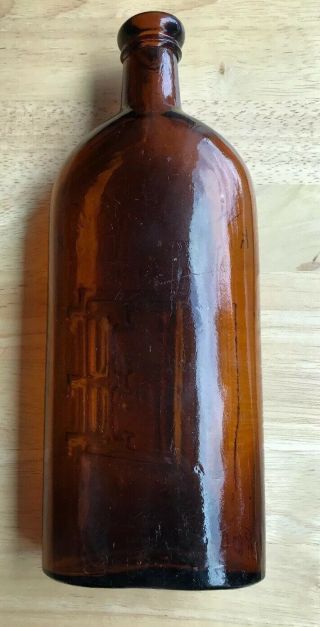Antique Warner’s Safe Kidney & Liver Cure Bottle Rochester,  N.  Y. 2