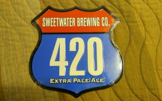 Sweetwater Brewing Co.  420 Pale Ale Sign