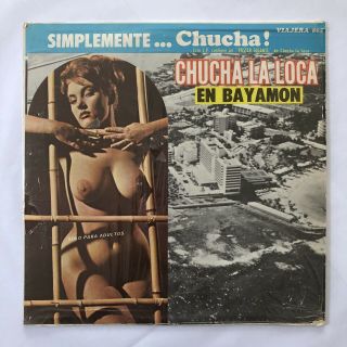 Chucha La Loca En Bayamon Shrink Poster Latin Cheesecake Cover Lp
