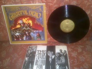 The Grateful Dead Self Titled Rare 1967 1st Uk Warner Bros Gold Labels W 1689