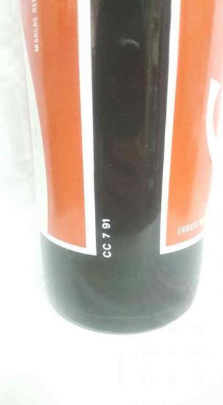 Argentina South America Coca Cola Bottle ACL BIG SIZE,  very rare 1250 liter tall 5