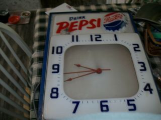 antique pepsi cola clock 4