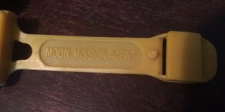 Toy Morse Code Buster Brown Vtg Moon Mission Agent Compass Sundial Wrist Band 3