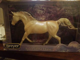 Breyer Traditional Model Unicorn Zena Spirit Of The Horse Nib 1790 Retired