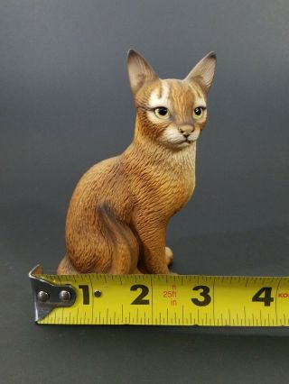 Vintage Global Art Harvey Knox Kingdom Orange Tabby Cat Ceramic Figurine 7
