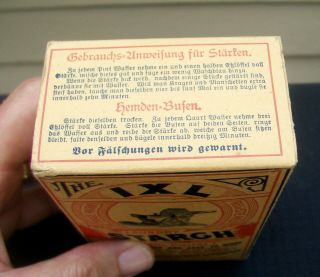 Vintage IXL Starch Sample Box - Full & - Moseley - Horne Co Keokuk IA 5