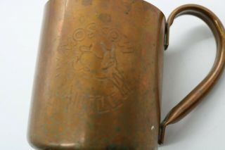 Vintage Cock & Bull Moscow Mule Copper Mug 4