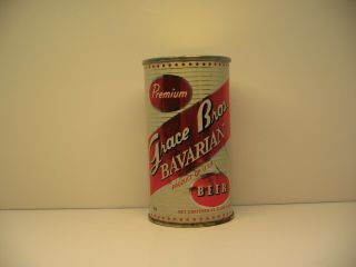 Grace Bros.  Bavarian Premium Flat Top Beer Can,  Santa Rosa,  California 3