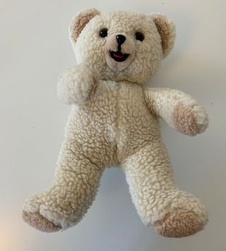 Vintage 1986 Snuggle Bear Plush Toy 14” Russ
