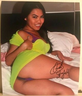 Cindy Starfall Hot Porn Star - Adult Model Signed Autographed 8x10 Photo Proof 1