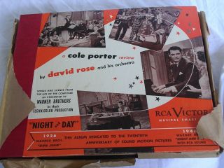 David Rose/a Cole Porter Review/4 78s/rca Victor P - 158/unplayed Old Stock