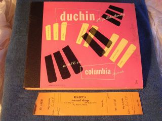 Eddie Duchin Plays Tchaikovsky/4 78s/columbia Album Set C - 154/new Old Stock
