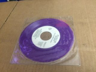 CALIFORNIA RAISINS WHAT DOES IT TAKE (TO WIN YOUR LOVE) PURPLE VINYL 7 