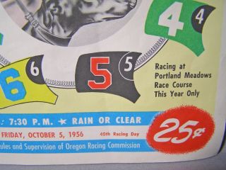 12 Greyhound Racing Program 1956 - 65 Taunton MA Multnomah Kennel Club Portland OR 3