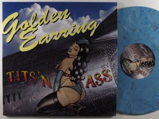 Golden Earring Tits N Ass Music On Vinyl 2xlp Nm 180g Blue Wax Europe W/insert